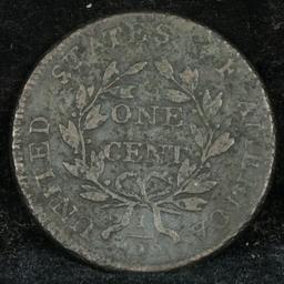 1803 Draped Bust Large Cent 1c Grades f, fine (fc)