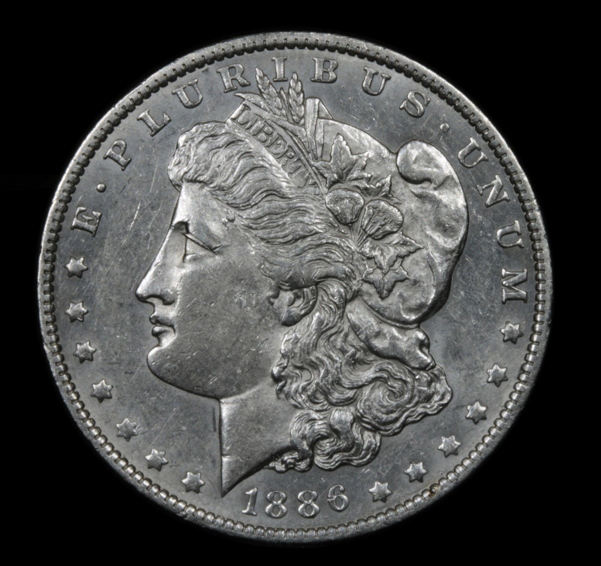 ***Auction Highlight*** Key Date 1886-o Morgan Dollar $1 Graded Select Unc by USCG (fc)