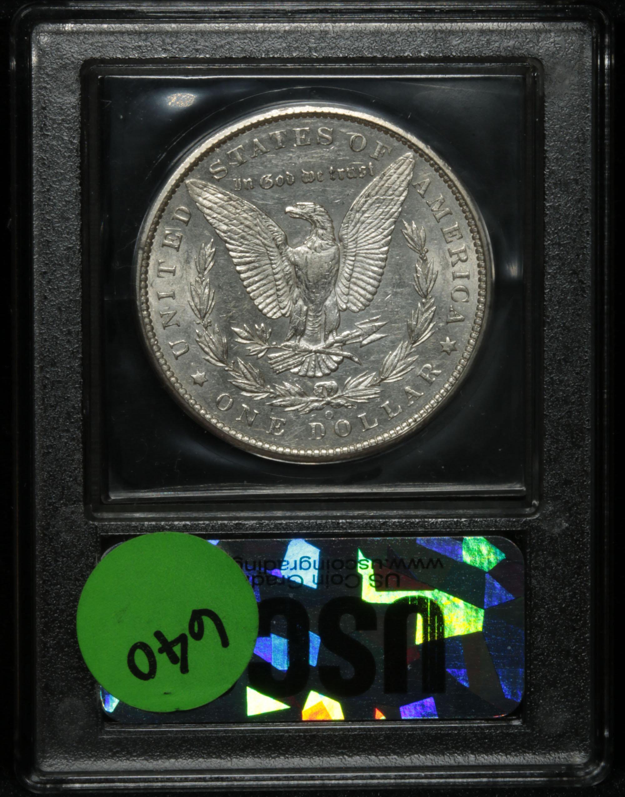 ***Auction Highlight*** Key Date 1886-o Morgan Dollar $1 Graded Select Unc by USCG (fc)