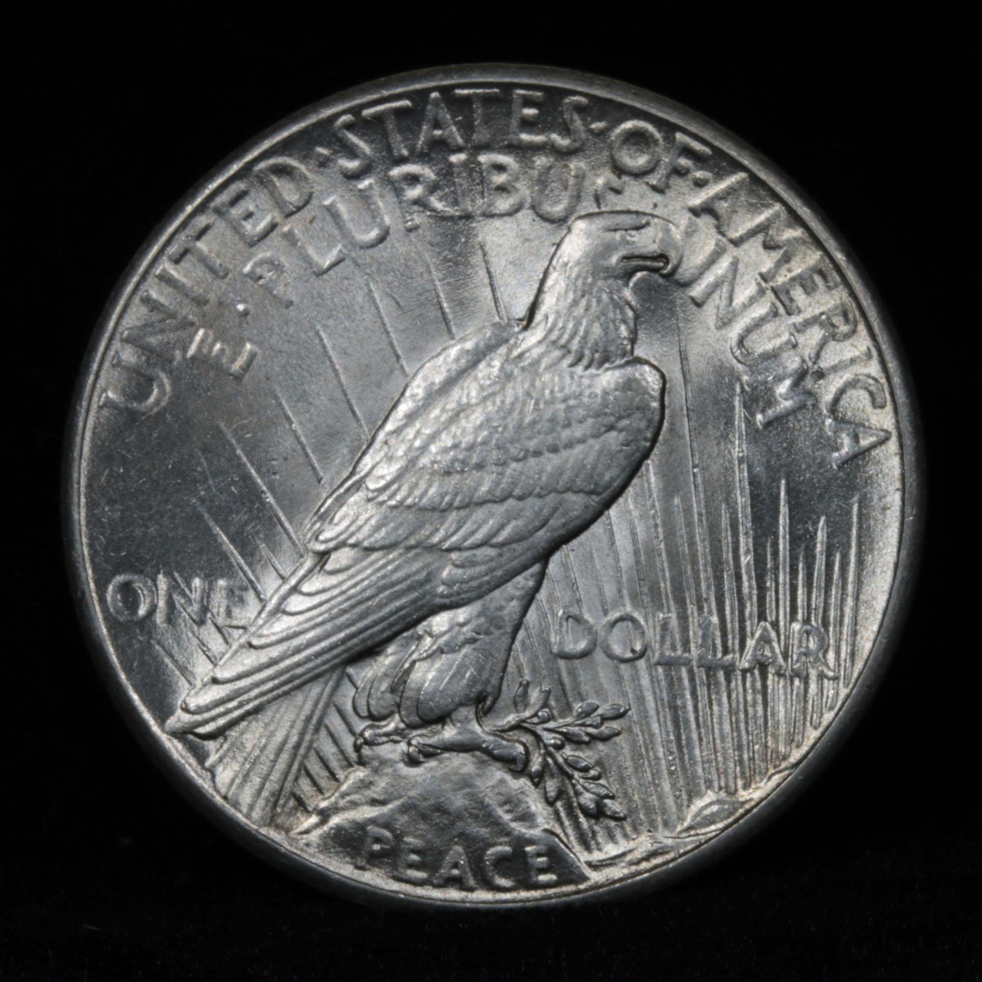 1926-p Peace Dollar $1 Grades Choice Unc