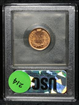 ***Auction Highlight*** 1900 Indian Cent 1c Graded GEM++ RD by USCG (fc)