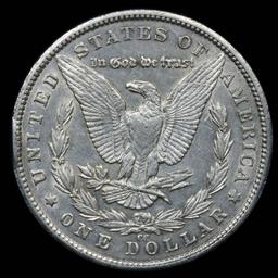 ***Auction Highlight*** 1892-cc Morgan Dollar $1 Graded Choice AU/BU Slider by USCG (fc)
