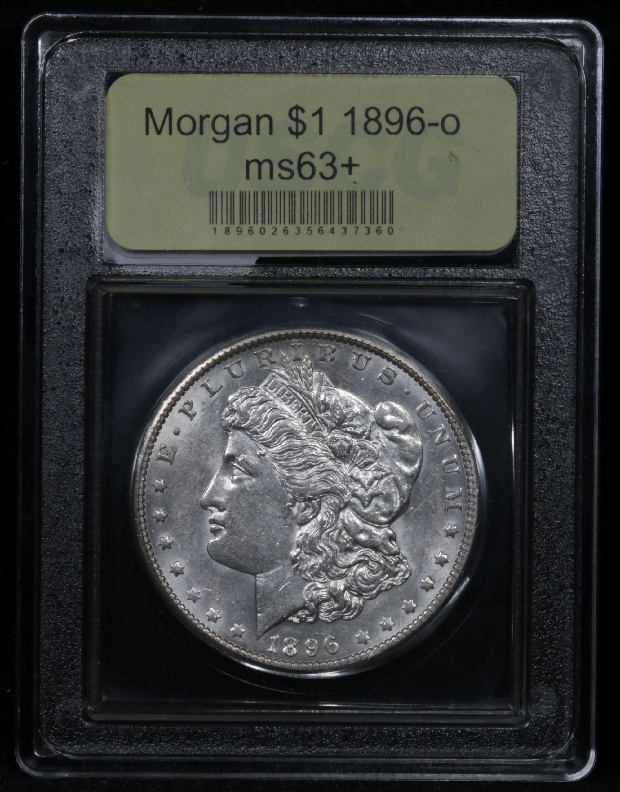 ***Auction Highlight*** 1896-o Morgan Dollar $1 Graded Select+ Unc By USCG (fc)