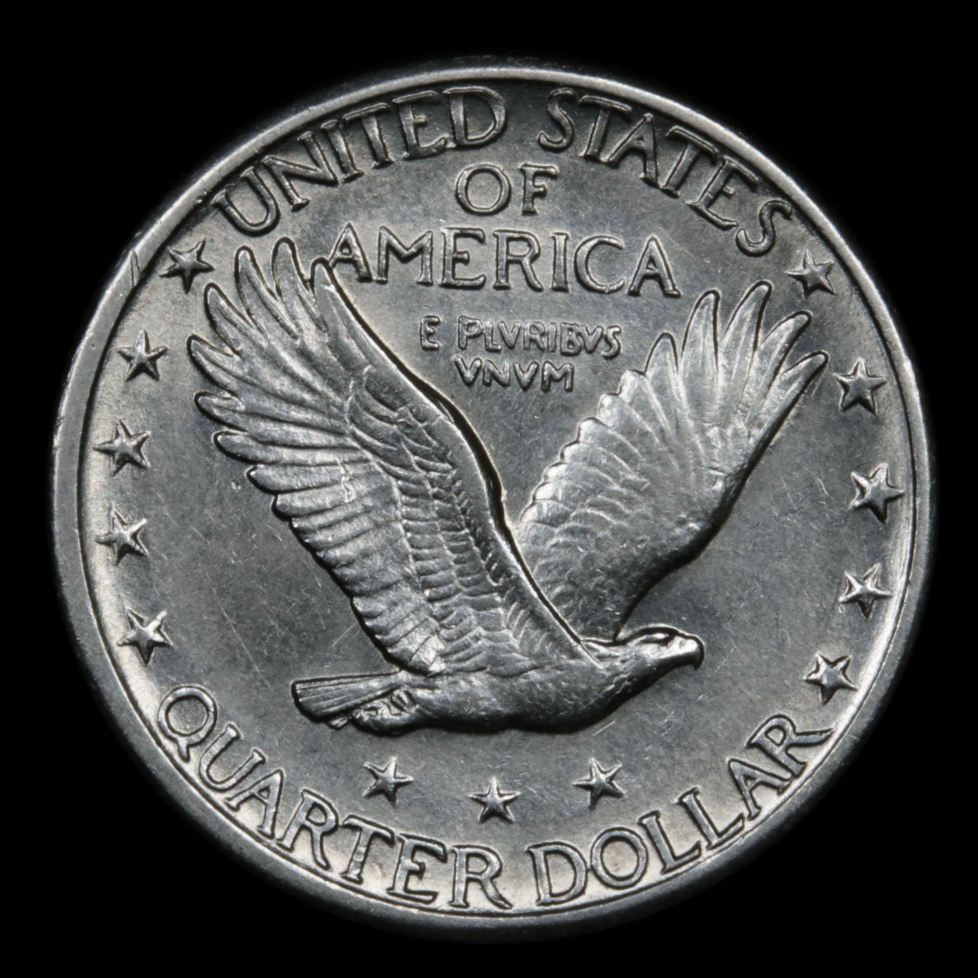 ***Auction Highlight*** 1920-d Standing Liberty Quarter 25c Graded GEM Unc By USCG (fc)