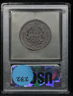 ***Auction Highlight*** 1803 Draped Bust Large Cent 1c Graded xf By USCG (fc)