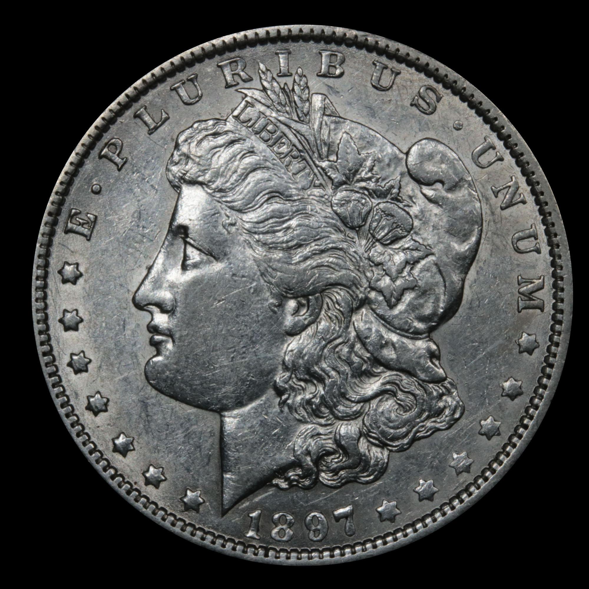 ***Auction Highlight*** 1897-o Morgan Dollar $1 Graded Select Unc By USCG (fc)