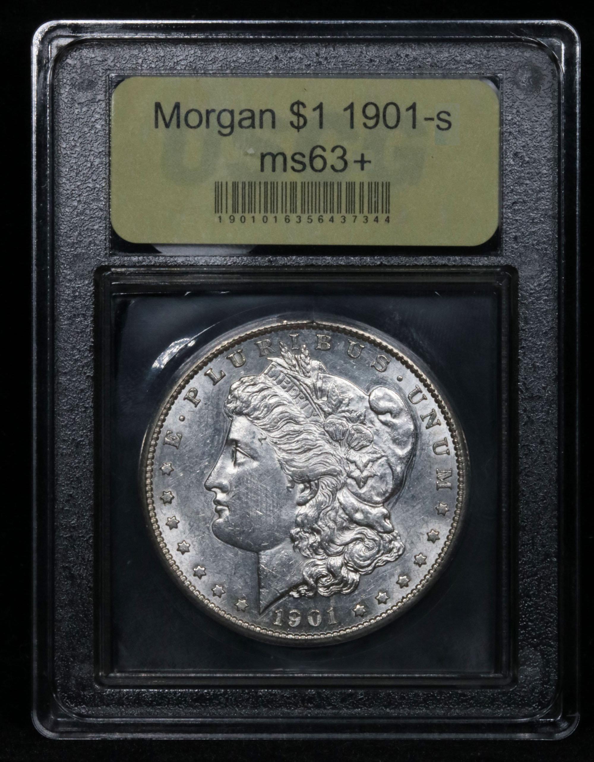 ***Auction Highlight*** 1901-s Morgan Dollar $1 Graded Select+ Unc By USCG (fc)