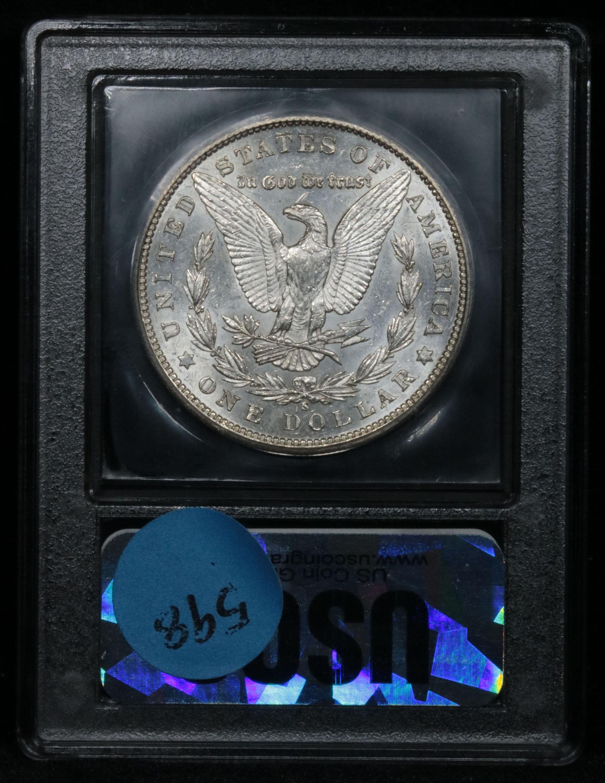 ***Auction Highlight*** 1901-s Morgan Dollar $1 Graded Select+ Unc By USCG (fc)