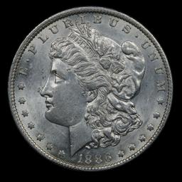 ***Auction Highlight*** 1886-o Morgan Dollar $1 Graded Select+ Unc By USCG (fc)