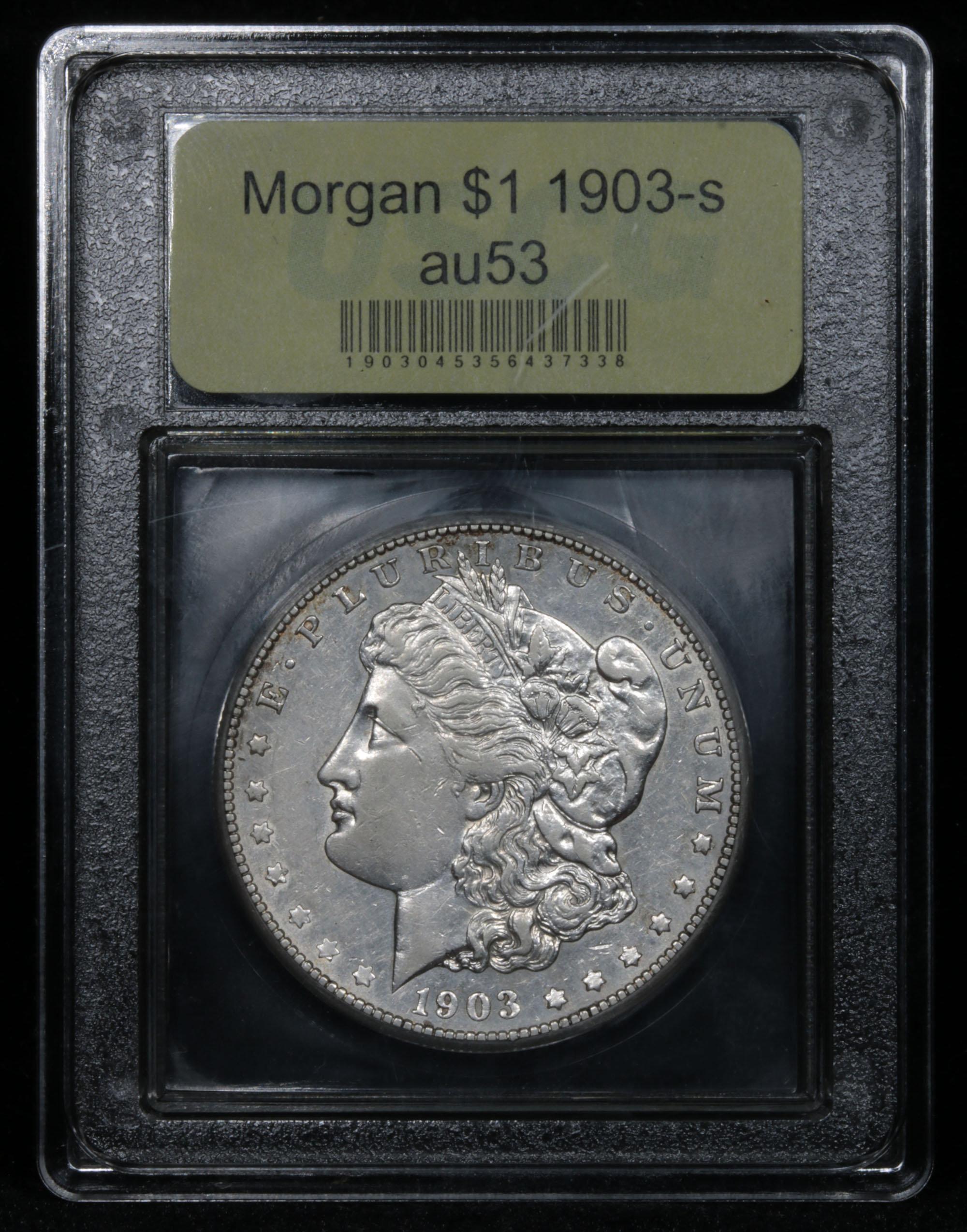 ***Auction Highlight*** 1903-s Morgan Dollar $1 Graded Select AU By USCG (fc)