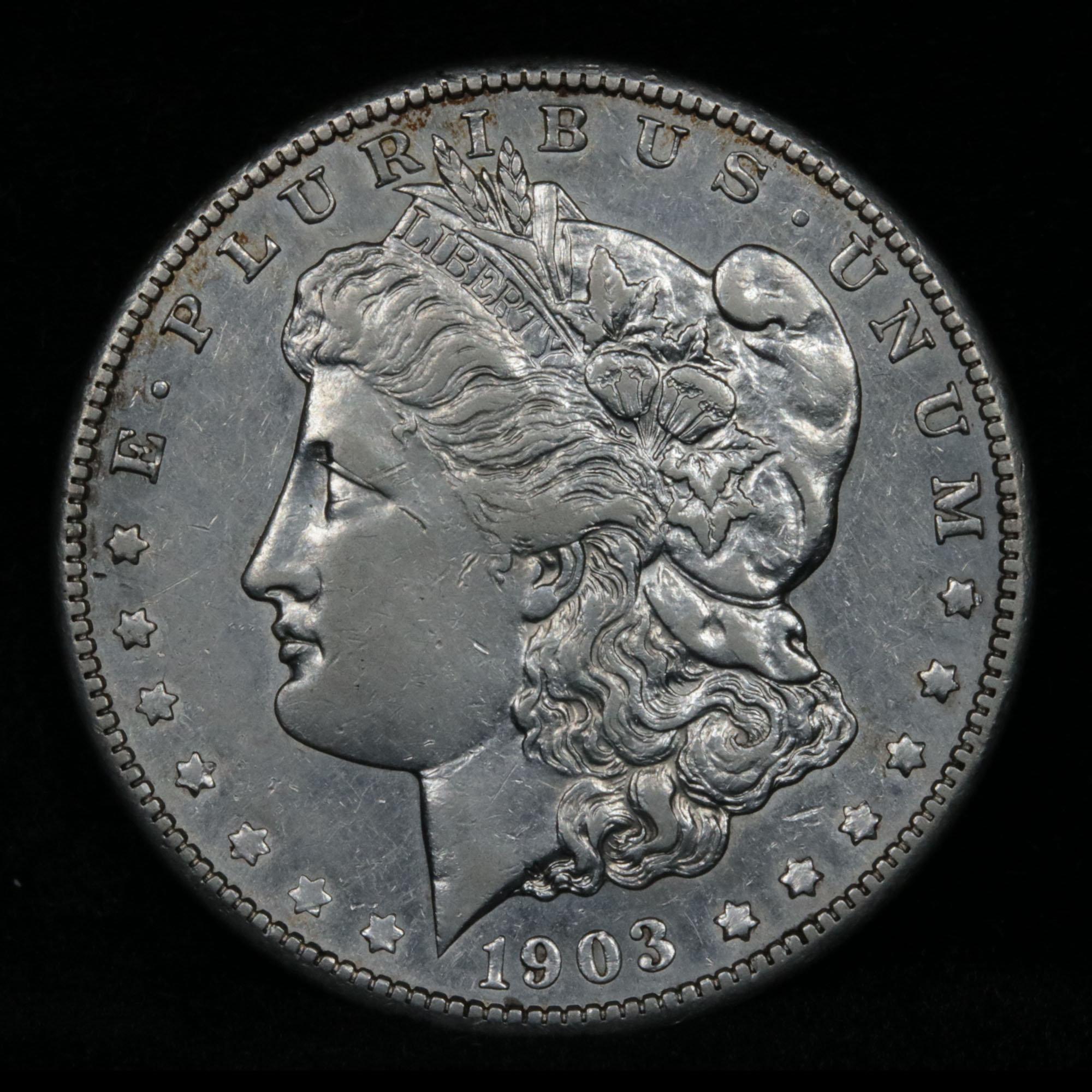 ***Auction Highlight*** 1903-s Morgan Dollar $1 Graded Select AU By USCG (fc)