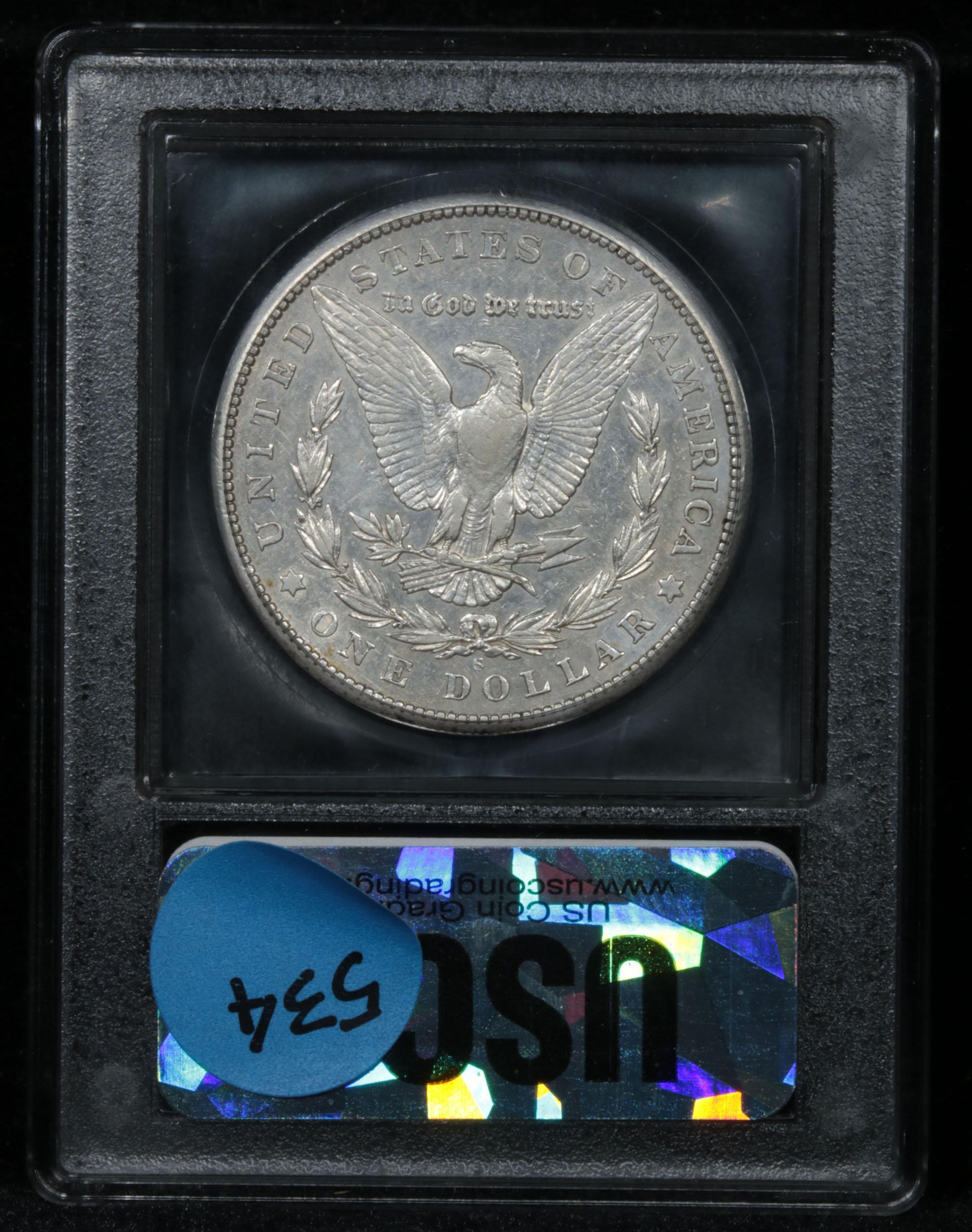 ***Auction Highlight*** 1903-s Morgan Dollar $1 Graded Select AU By USCG (fc)