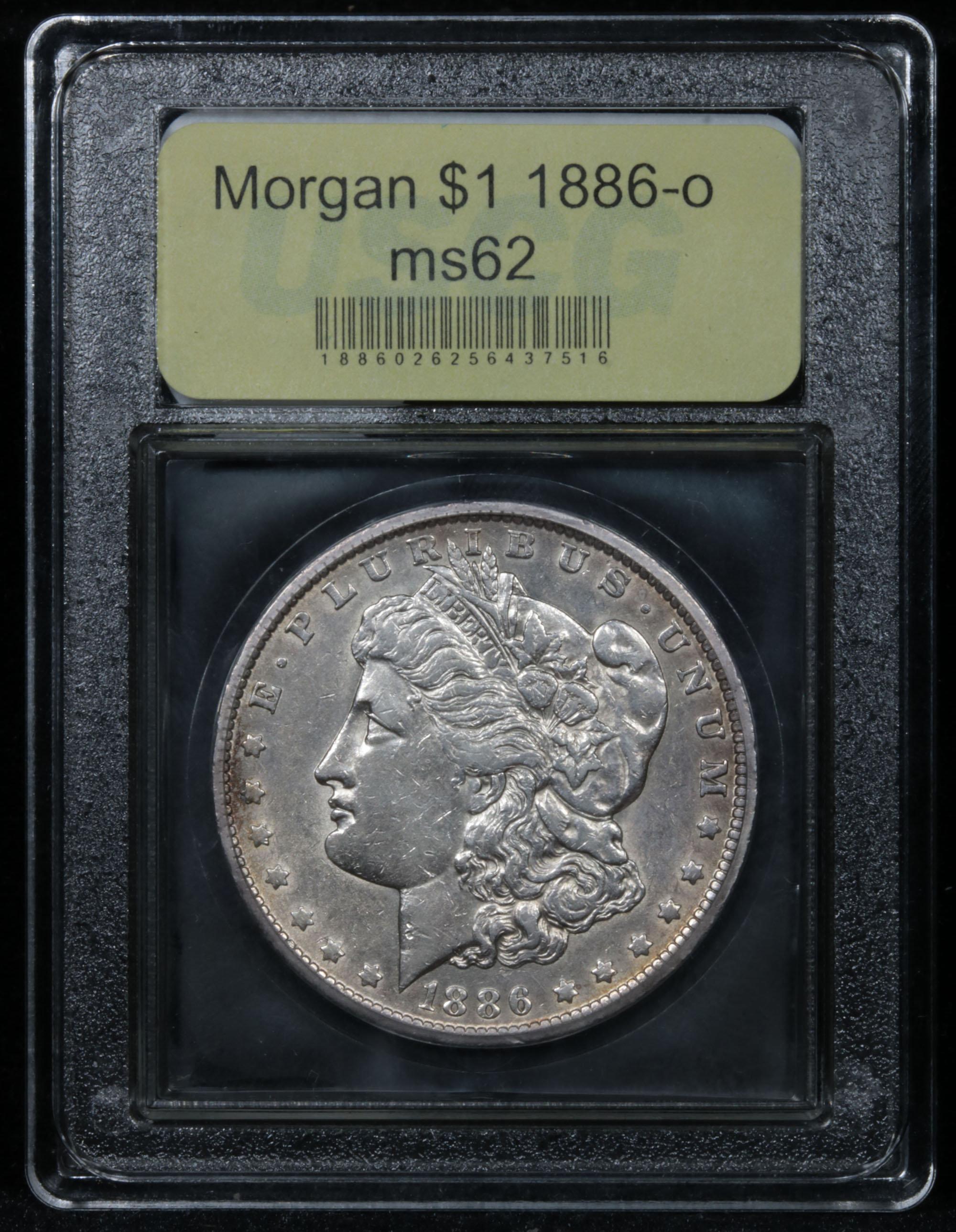 ***Auction Highlight*** 1886-o Morgan Dollar $1 Graded Select Unc By USCG (fc)