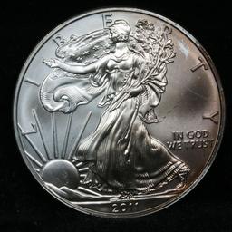 2011 Silver Eagle Dollar $1 Grades ms69