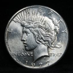 1927-p Peace Dollar $1 Grades Unc Details