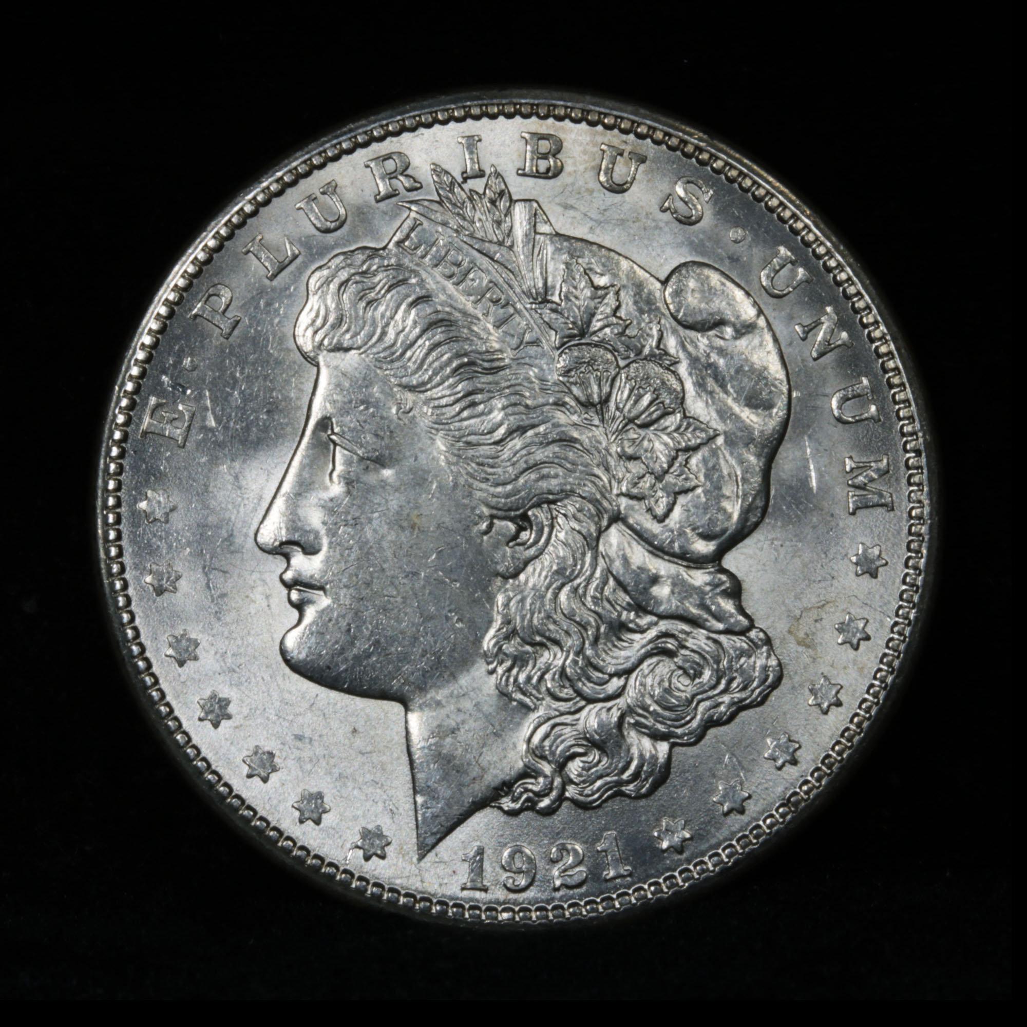 1921-s Morgan Dollar $1 Grades Choice Unc