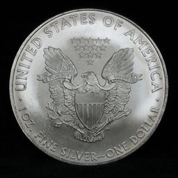 2010 Silver Eagle Dollar $1 Grades GEM+ Unc