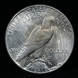 1924-s Peace Dollar $1 Grades Select Unc (fc)