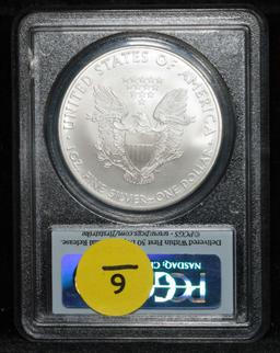 PCGS 2009 Silver Eagle Dollar $1 Graded ms69 by PCGS