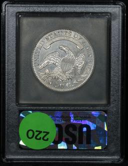 ***Auction Highlight*** 1830 Capped Bust Half Dollar 50c Graded Select Unc By USCG (fc)