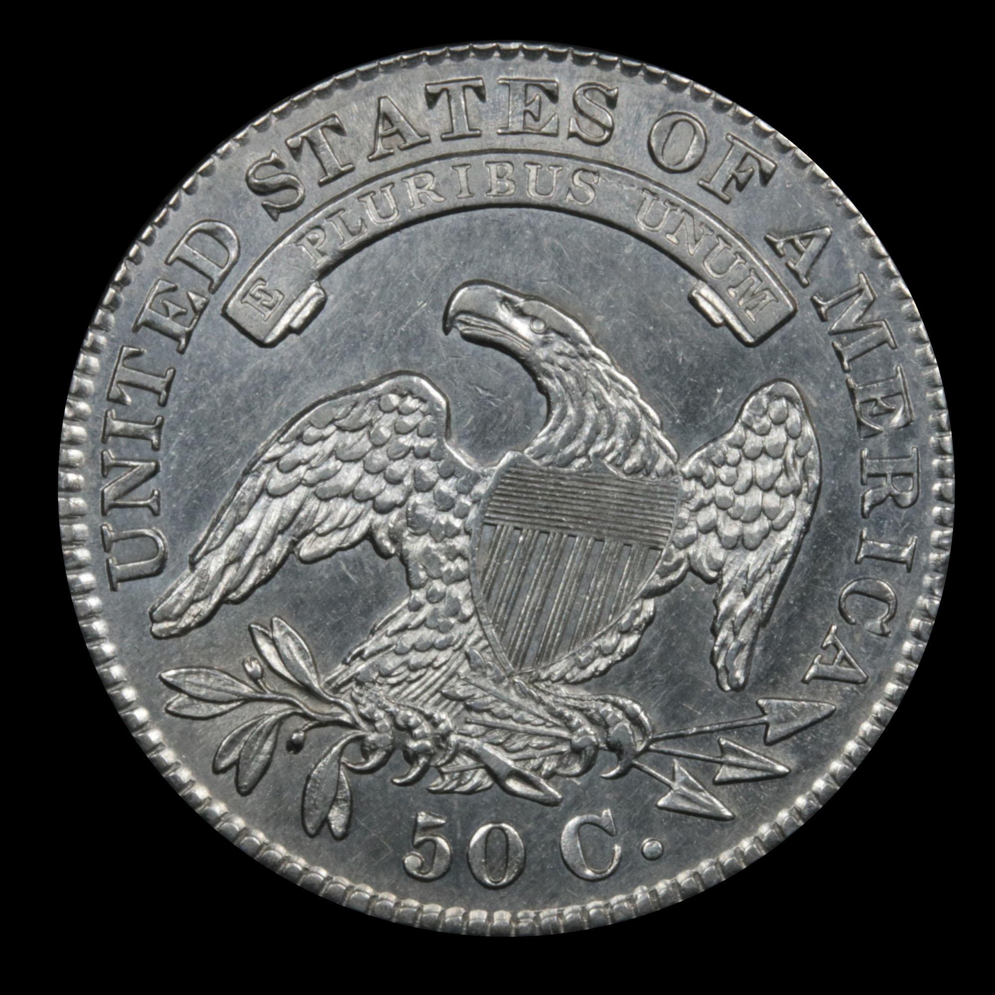 ***Auction Highlight*** 1830 Capped Bust Half Dollar 50c Graded Select Unc By USCG (fc)