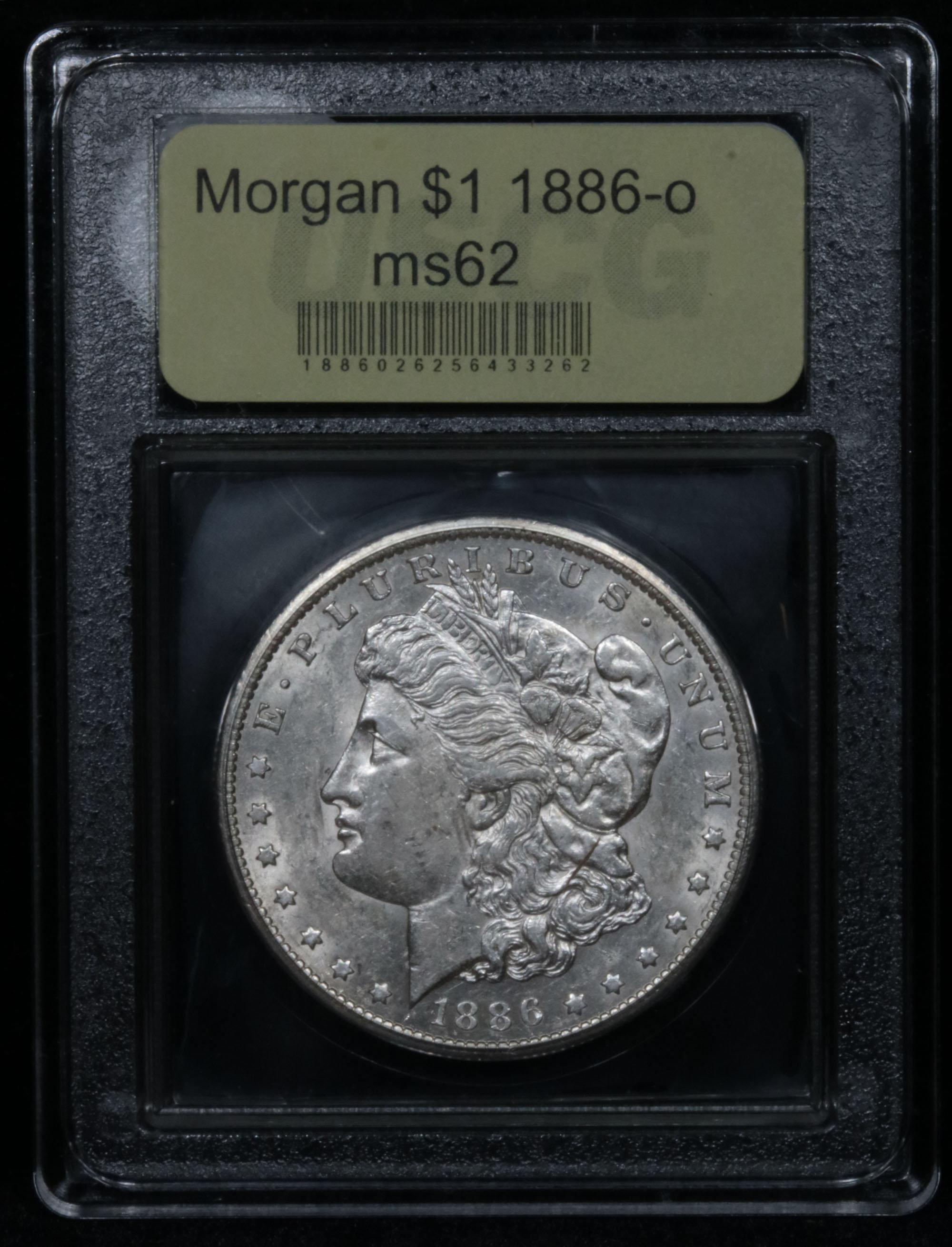 ***Auction Highlight*** 1886-o Morgan Dollar $1 Graded Select Unc By USCG (fc)