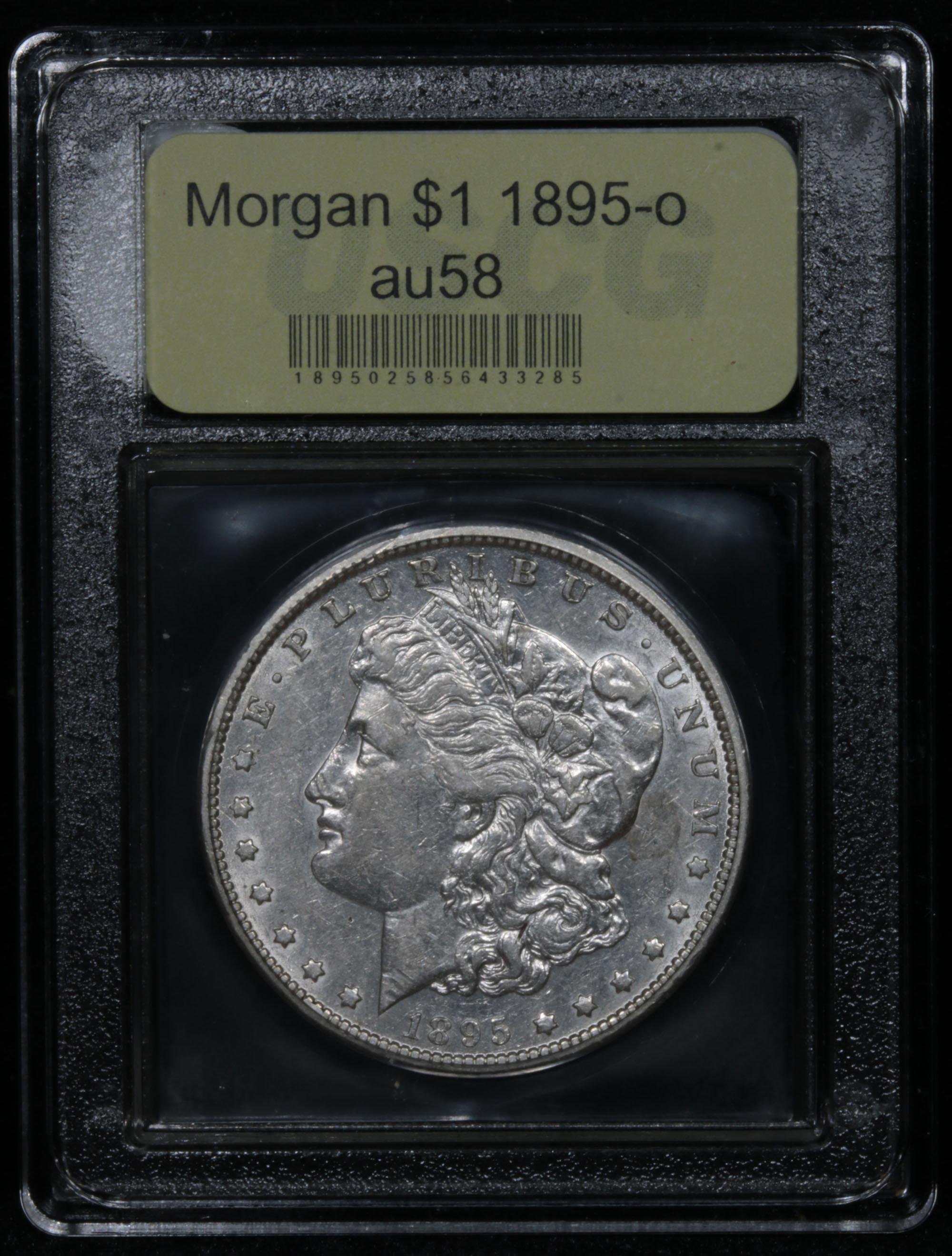 ***Auction Highlight*** 1895-o Morgan Dollar $1 Graded Choice AU/BU Slider By USCG (fc)