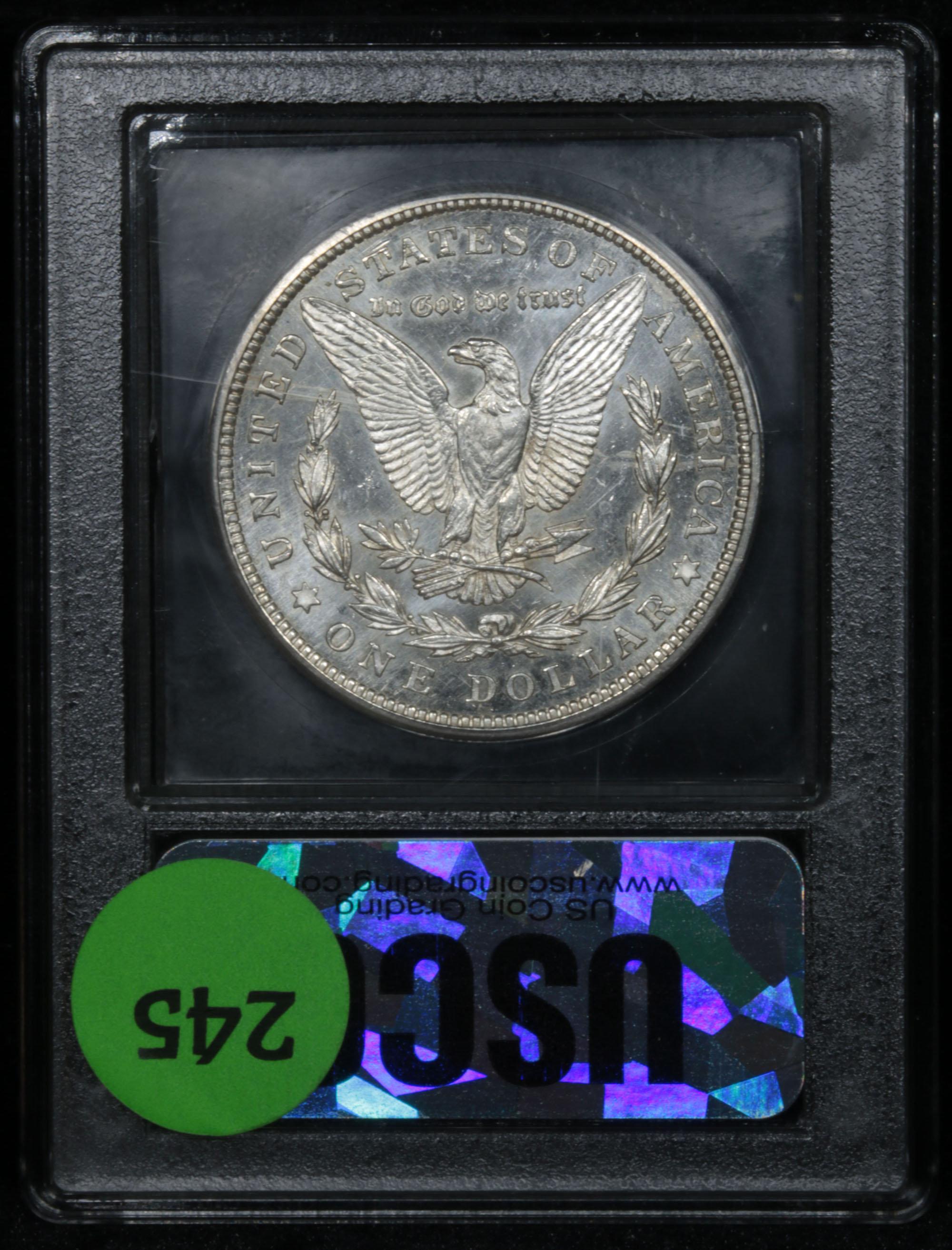 ***Auction Highlight*** 1921-p Morgan Dollar $1 Graded Select Unc+ DMPL By USCG (fc)