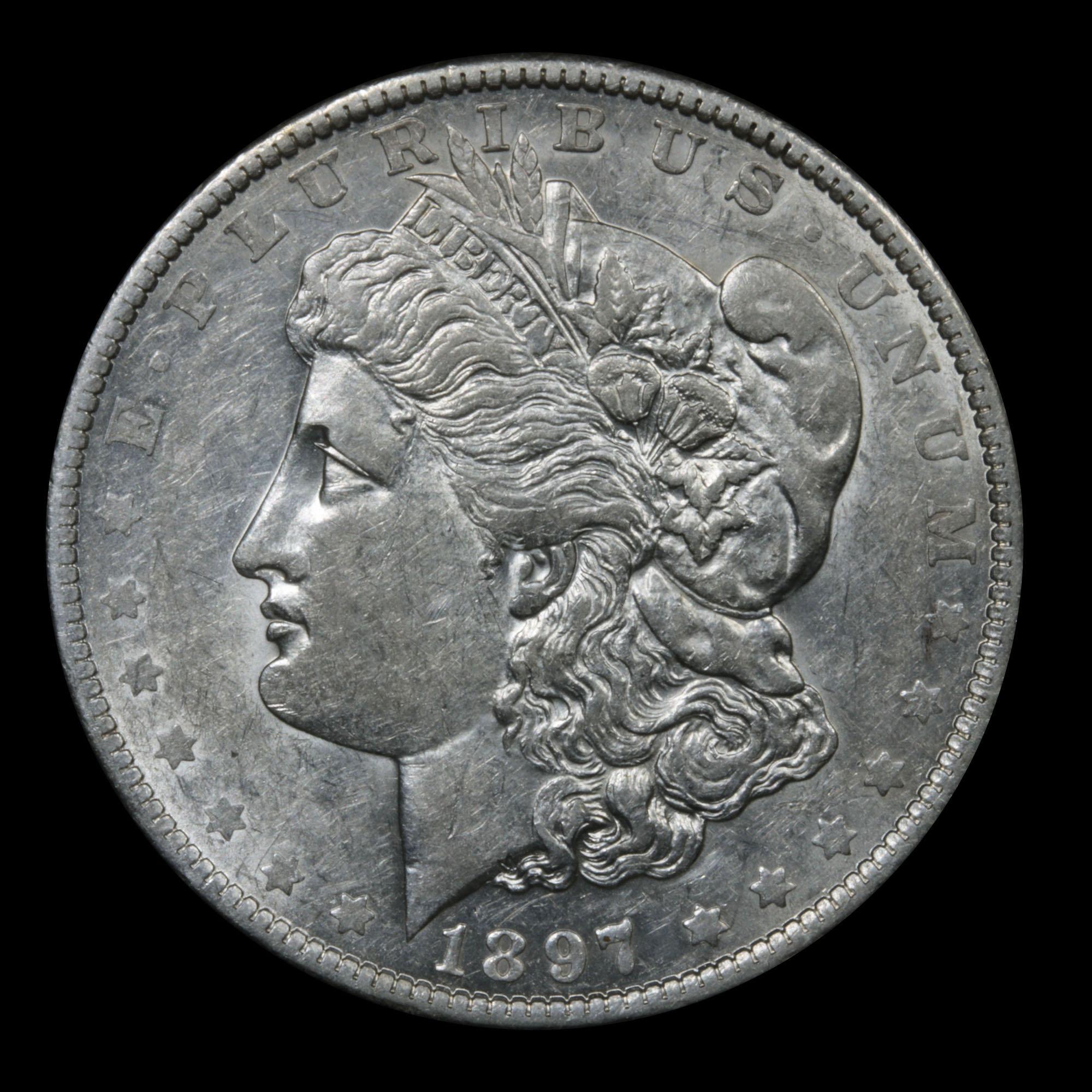 ***Auction Highlight*** 1897-o Morgan Dollar $1 Graded Select Unc By USCG (fc)