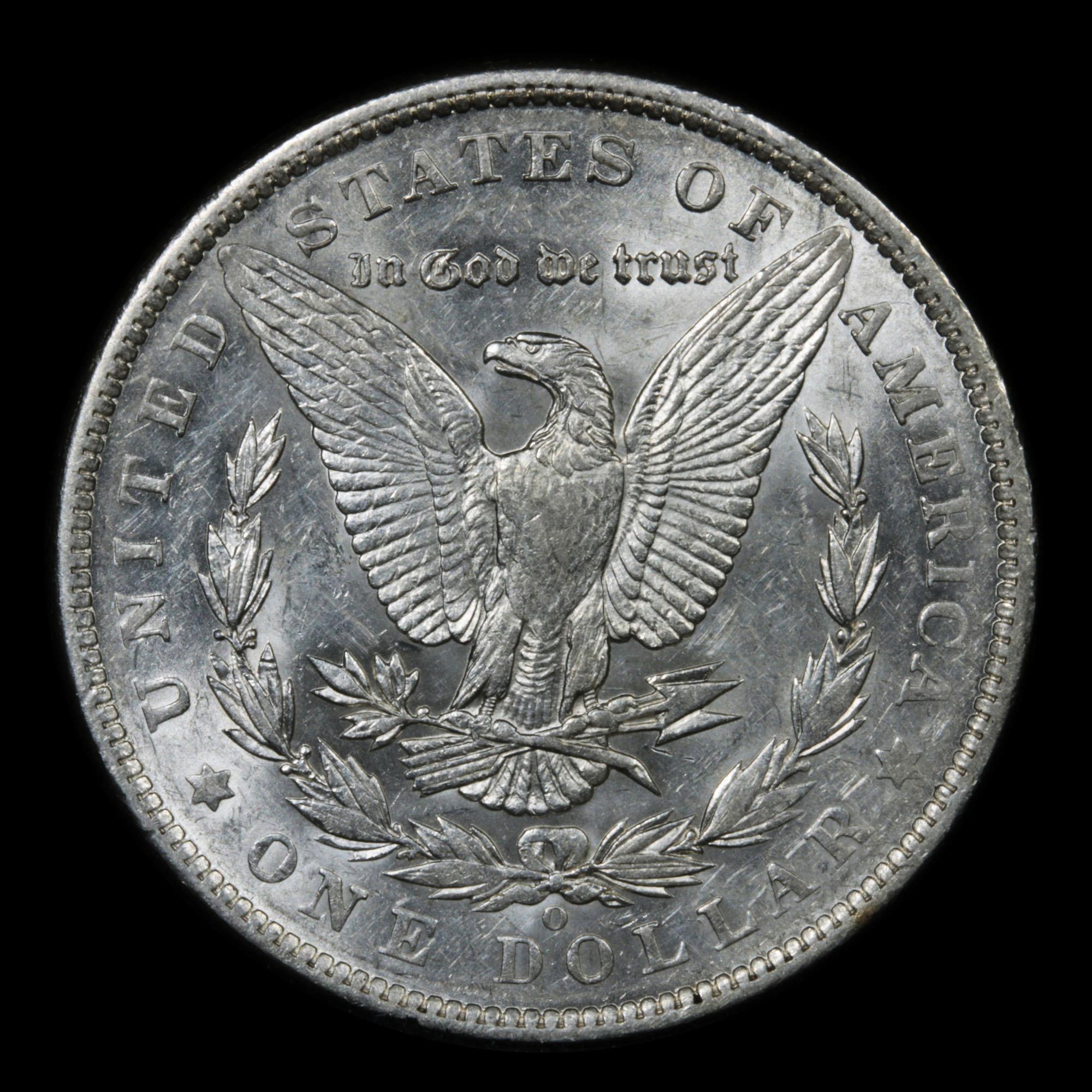 ***Auction Highlight*** 1897-o Morgan Dollar $1 Graded Select Unc By USCG (fc)