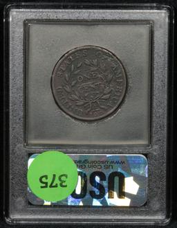 ***Auction Highlight*** 1802 Draped Bust Large Cent 1c Graded xf+ By USCG (fc)