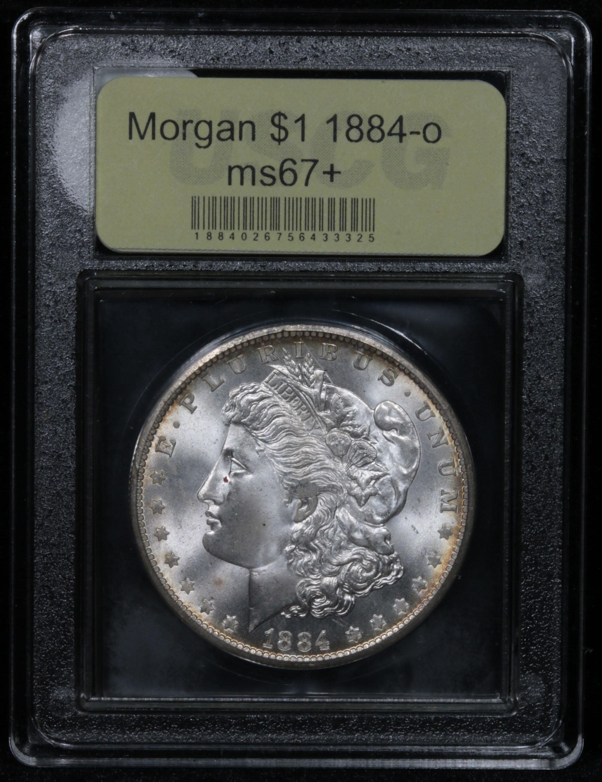 ***Auction Highlight*** 1884-o Morgan Dollar $1 Graded Gem++ Unc By USCG (fc)