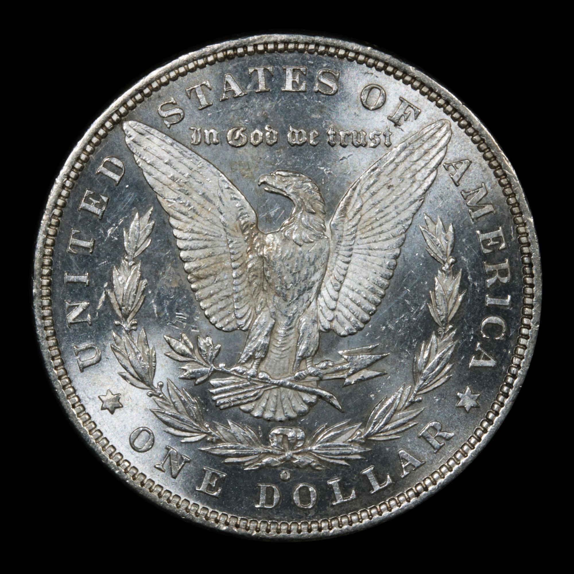 ***Auction Highlight*** 1880-o Morgan Dollar $1 Graded Choice Unc By USCG (fc)