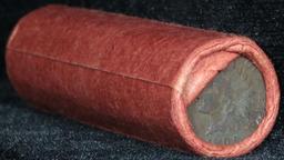 Indian Head Penny 1c Shotgun Roll, 1900 on one end, reverse on the other