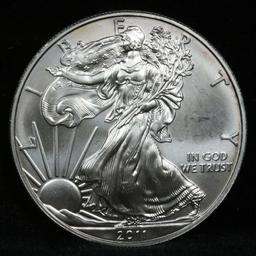 2011 Silver Eagle Dollar $1 Grades ms69