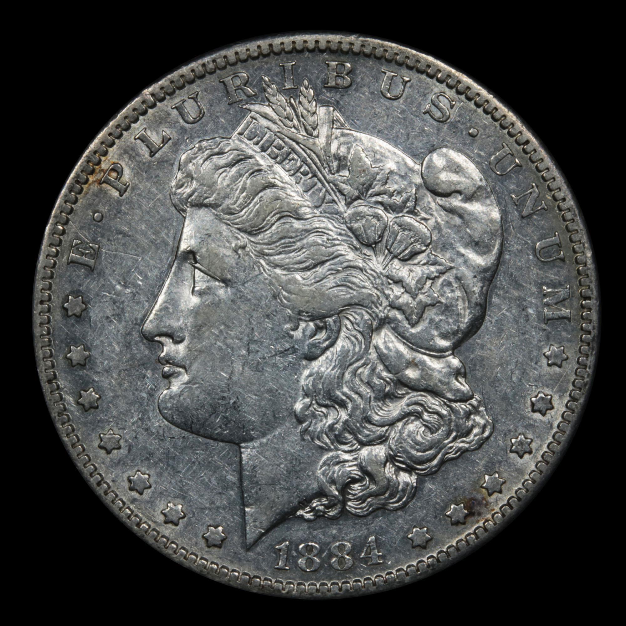 ***Auction Highlight*** 1884-s Morgan Dollar $1 Graded Select Unc By USCG (fc)