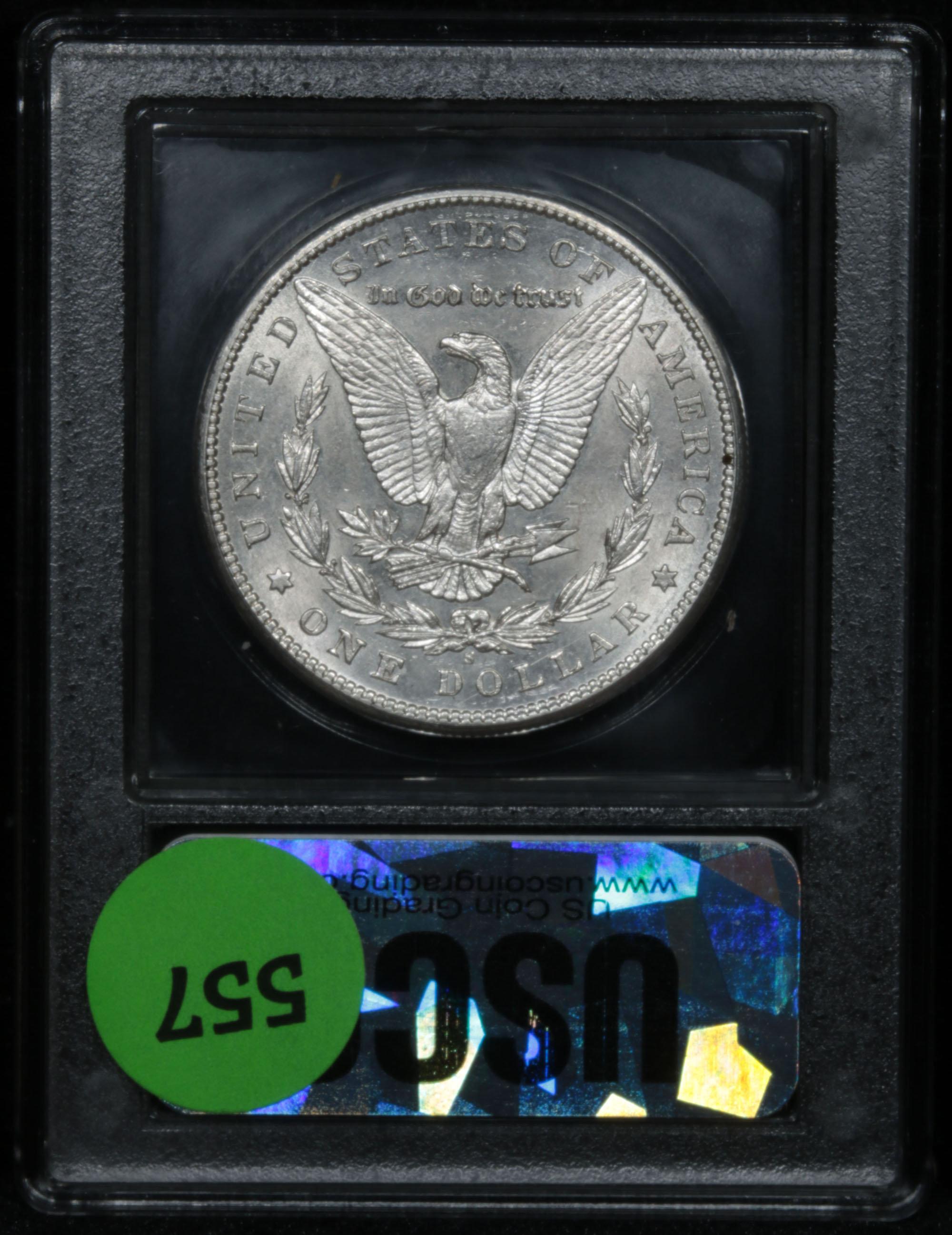 ***Auction Highlight*** 1899-s Morgan Dollar $1 Graded Choice Unc By USCG (fc)