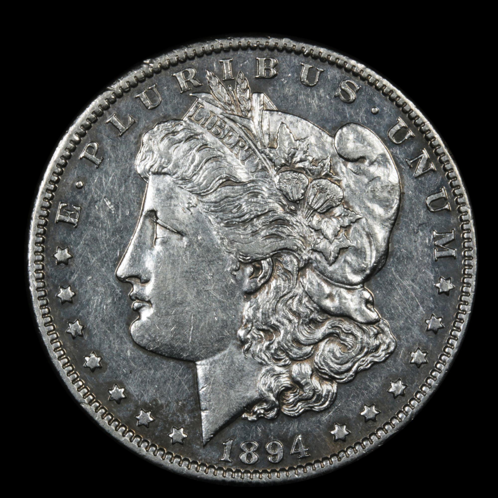 ***Auction Highlight*** 1894-p Morgan Dollar $1 Graded Select Proof By USCG (fc)