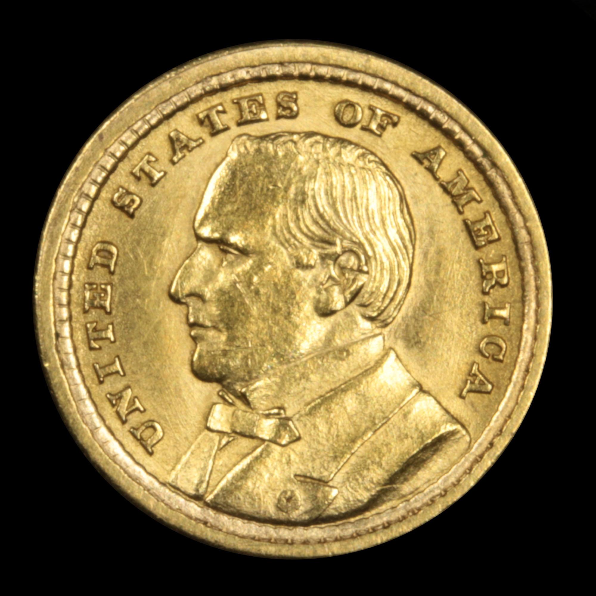 ***Auction Highlight*** 1903 Mckinley LA Purchase Gold commem $1 Graded Choice Unc USCG (fc)