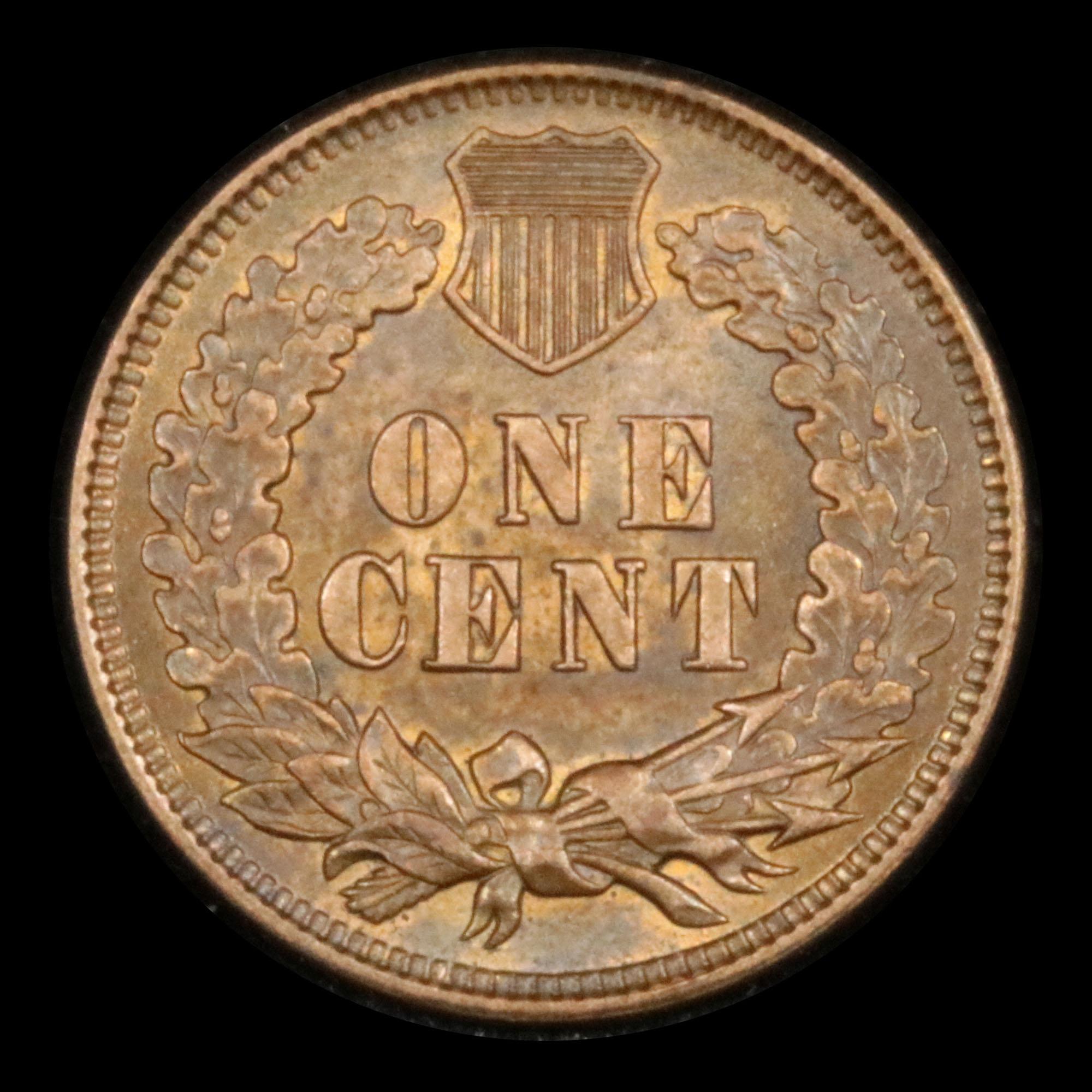 1900 Indian Cent 1c Grades Choice Unc RB