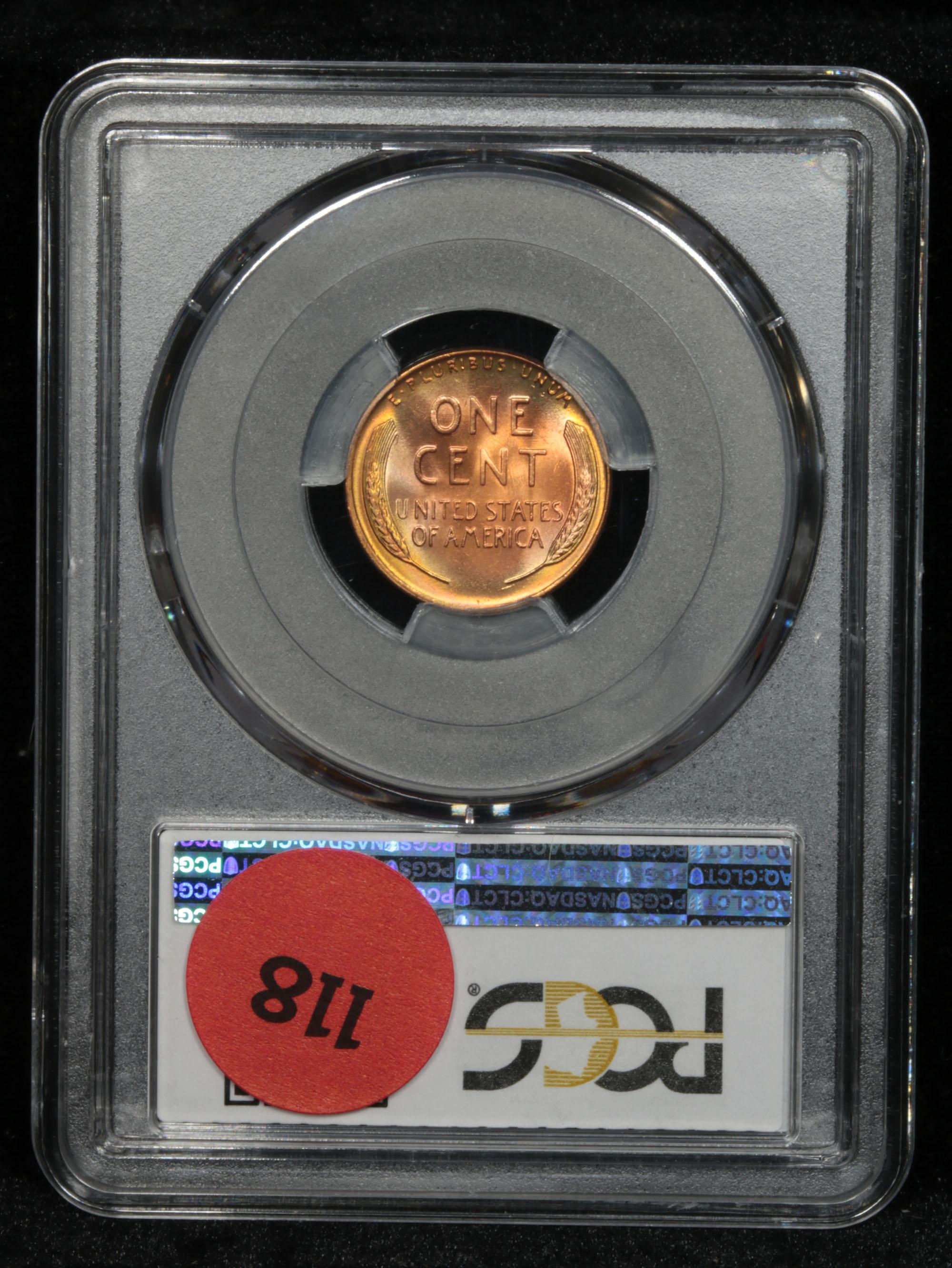 ***Auction Highlight*** PCGS 1955-d Lincoln Cent 1c Graded ms66 RD By PCGS (fc)