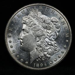 ***Auction Highlight*** 1894-s Morgan Dollar $1 Graded Select Unc+ PL by USCG (fc)
