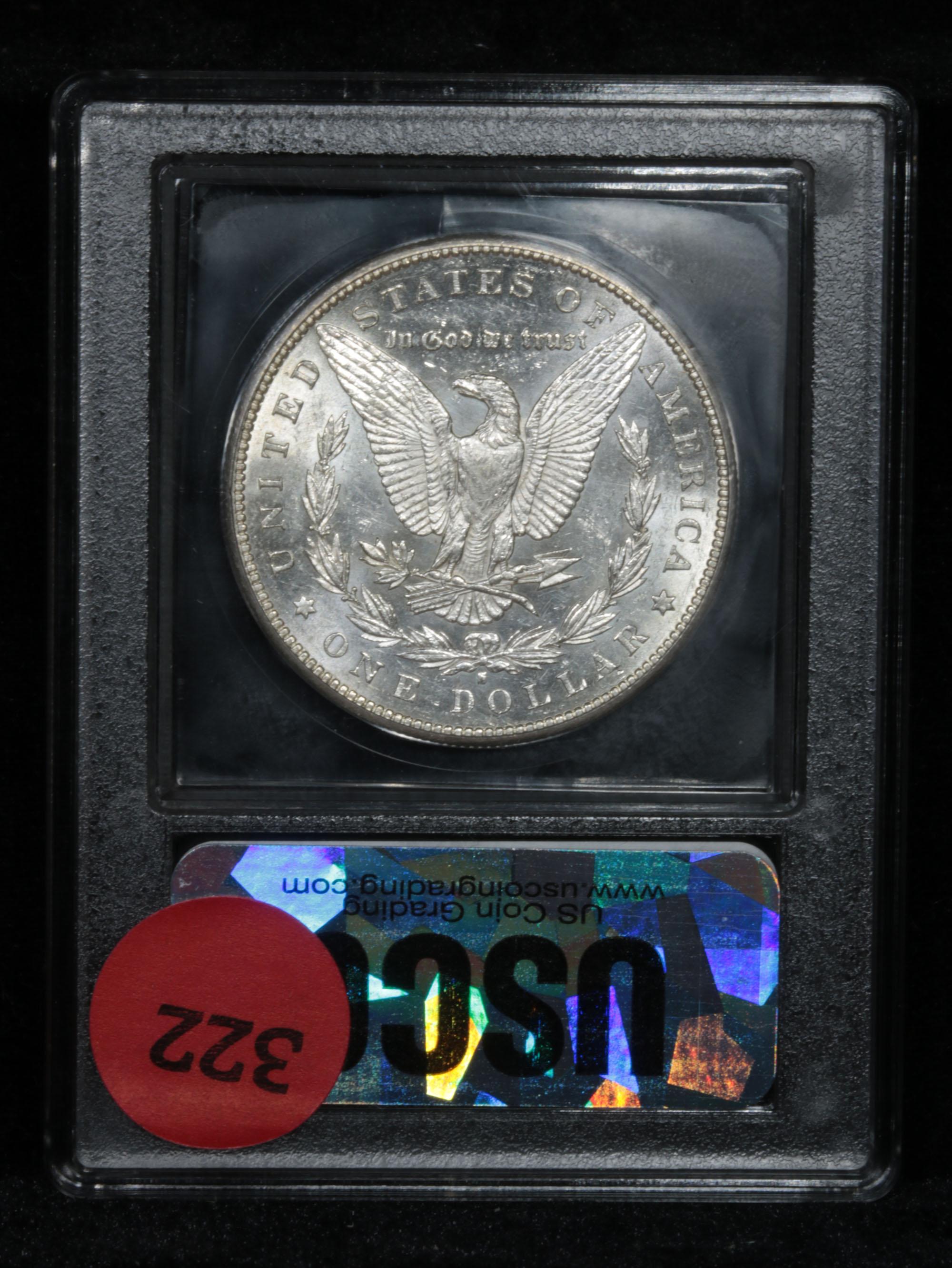 ***Auction Highlight*** 1894-s Morgan Dollar $1 Graded Select Unc+ PL by USCG (fc)