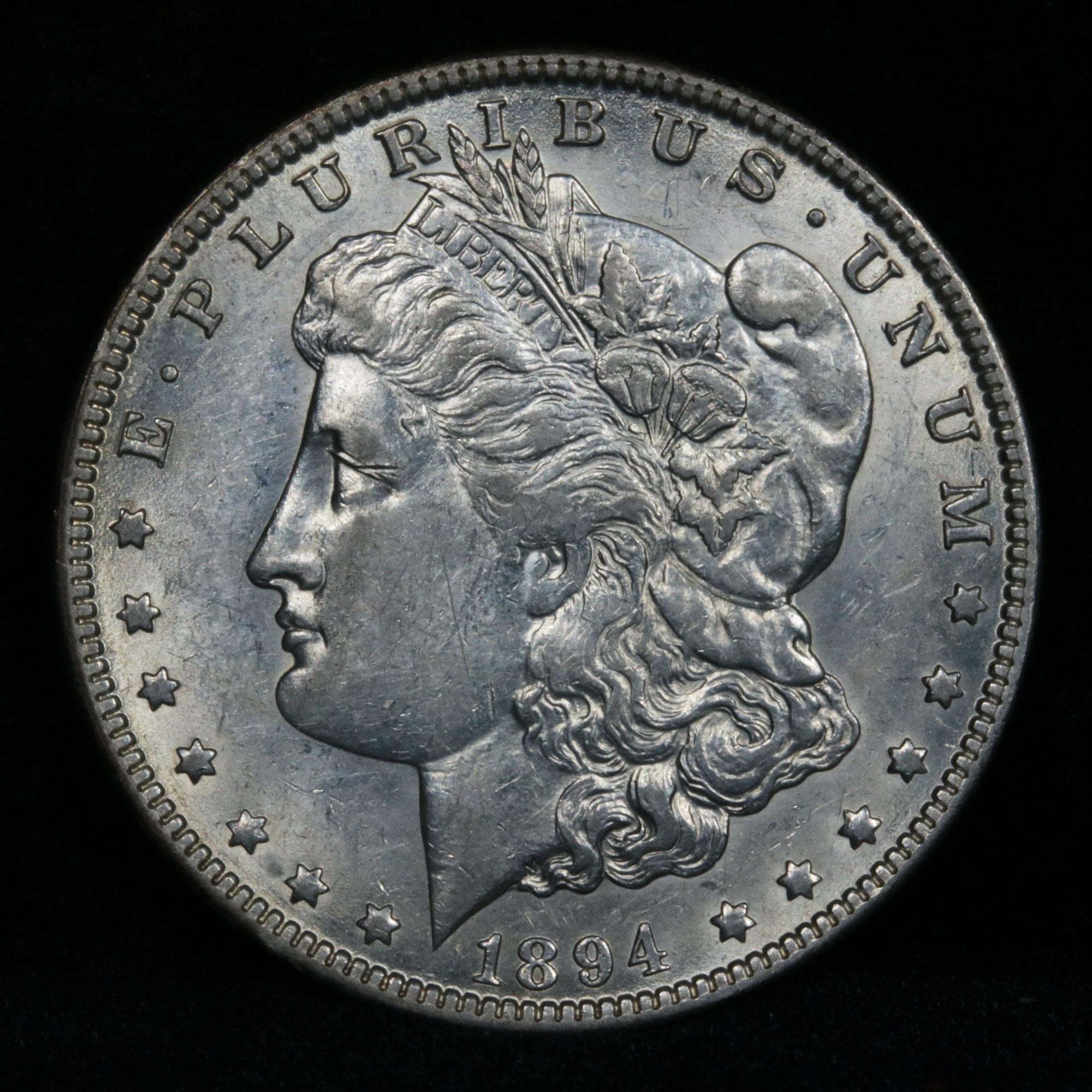 ***Auction Highlight*** 1894-o Morgan Dollar $1 Graded Select Unc by USCG (fc)