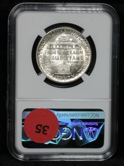 NGC 1946-s BTW Old Commem Half Dollar 50c Graded ms64 By NGC