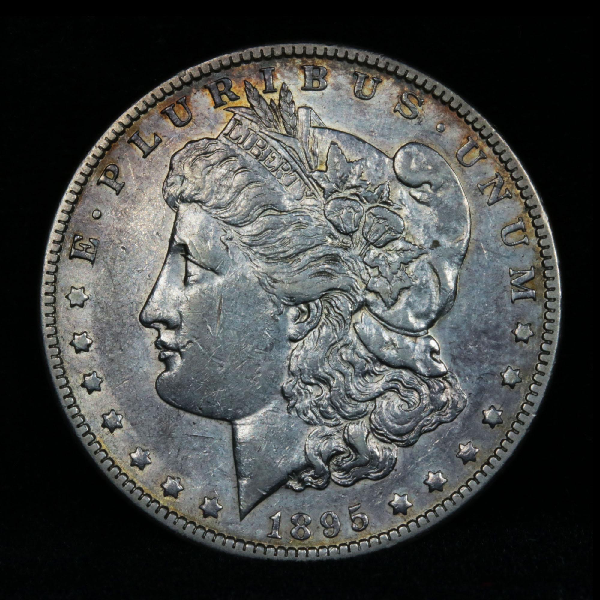 ***Auction Highlight*** 1895-o Morgan Dollar $1 Graded Choice AU by USCG (fc)