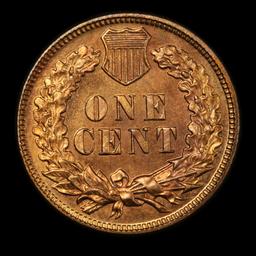 ***Auction Highlight*** 1888 Indian Cent 1c Graded Gem+ proof RD by USCG (fc)