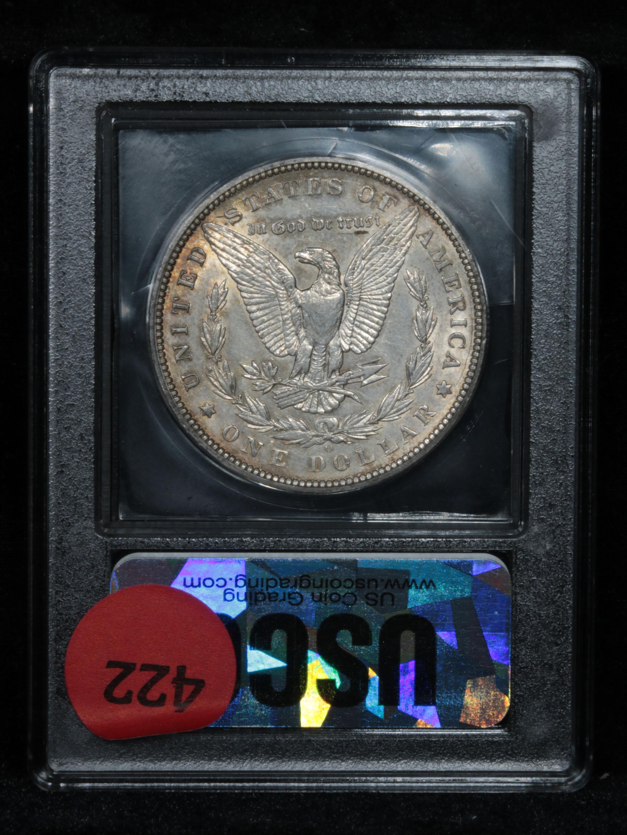 ***Auction Highlight*** 1897-o Morgan Dollar $1 Graded Select Unc by USCG (fc)