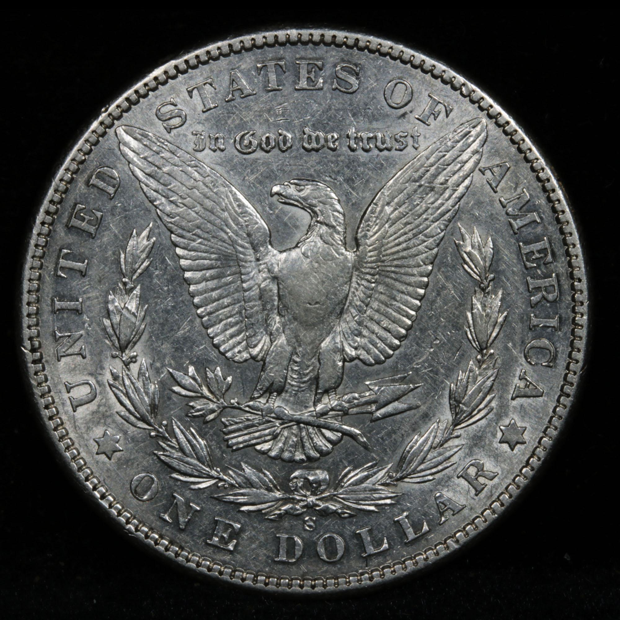 ***Auction Highlight*** 1904-s Morgan Dollar $1 Graded Select Unc by USCG (fc)