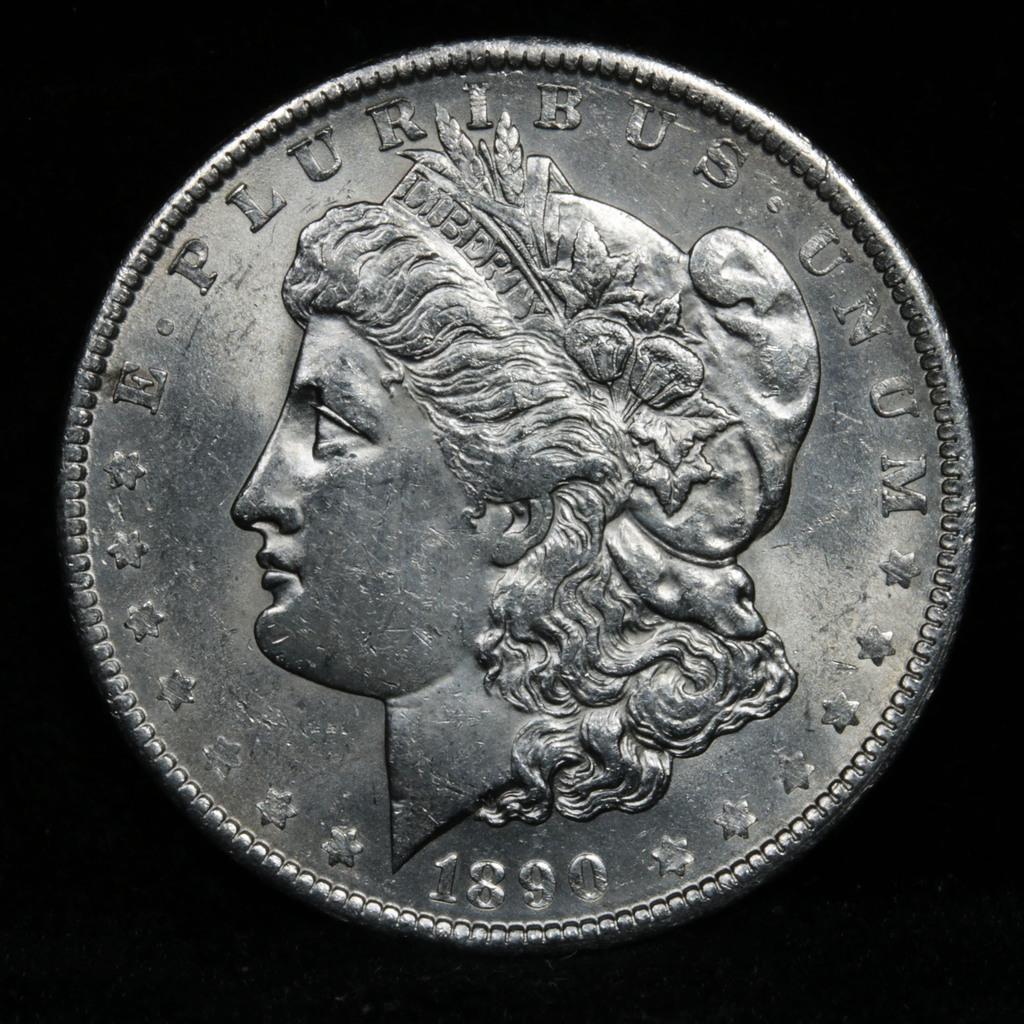 1890-o Morgan Dollar $1 Grades Choice Unc (fc)